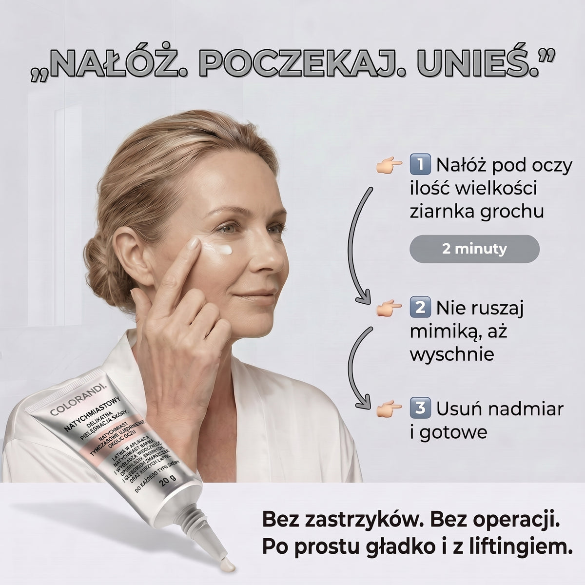 Krem napinający pod oczy